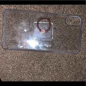 Tech 21 iPhone XS Max case with ring grip